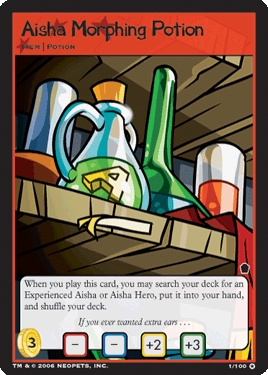 Aisha Morphing Potion - Foil